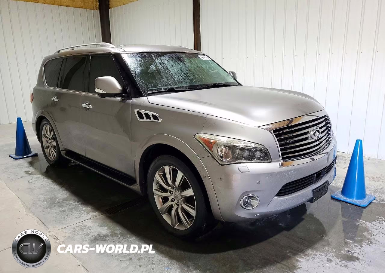 2012 Infiniti Qx56 Base VIN:JN8AZ2NCXC9315708 - 4