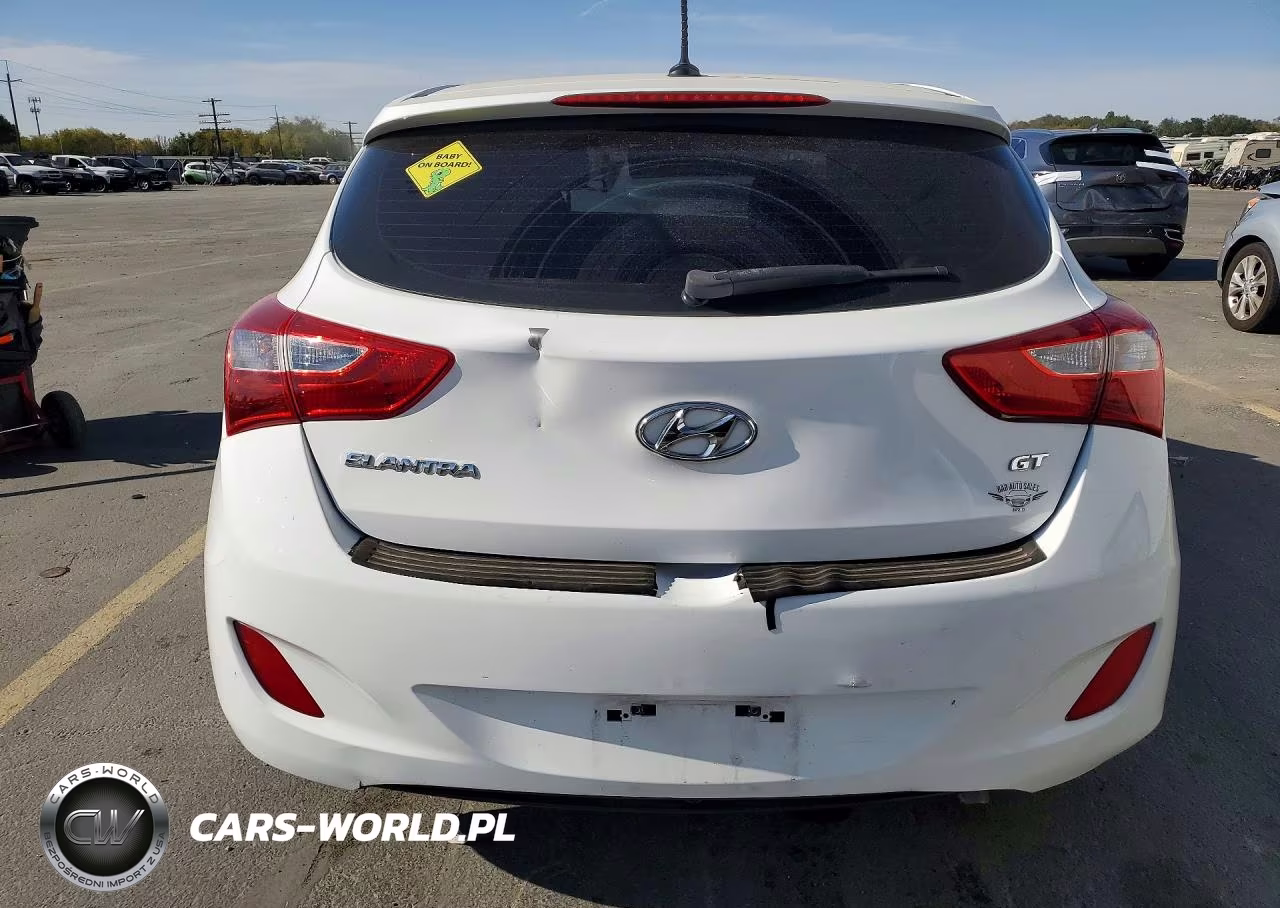 2017 Hyundai Elantra Gt Base VIN:KMHD35LH5HU383490 - 6