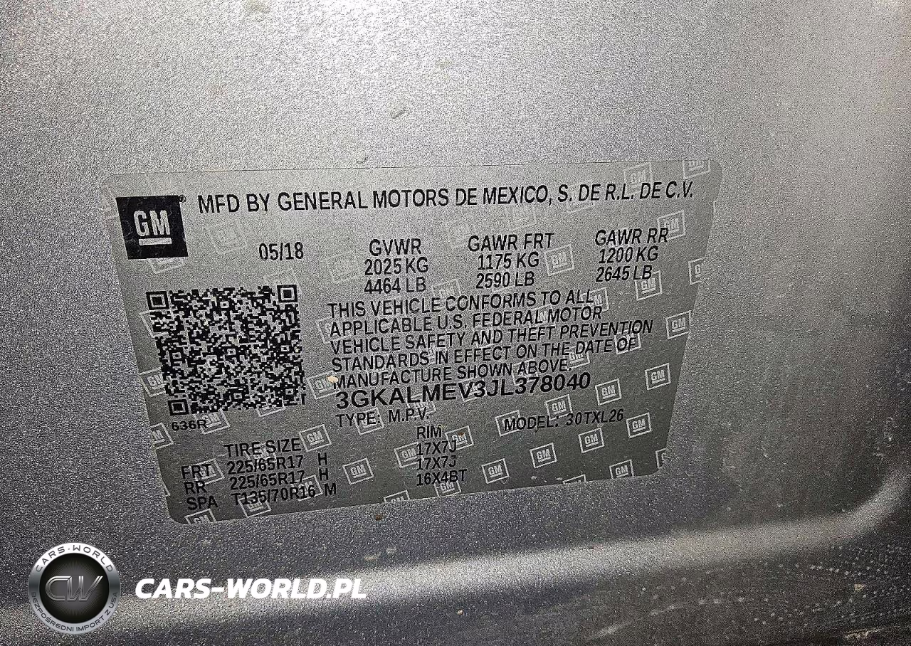 2018 GMC Terrain Sle VIN:3GKALMEV3JL378040 - 13