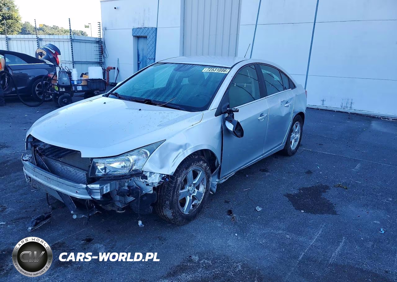 2015 Chevrolet Cruze Lt VIN:1G1PC5SB2F7206494 - 1