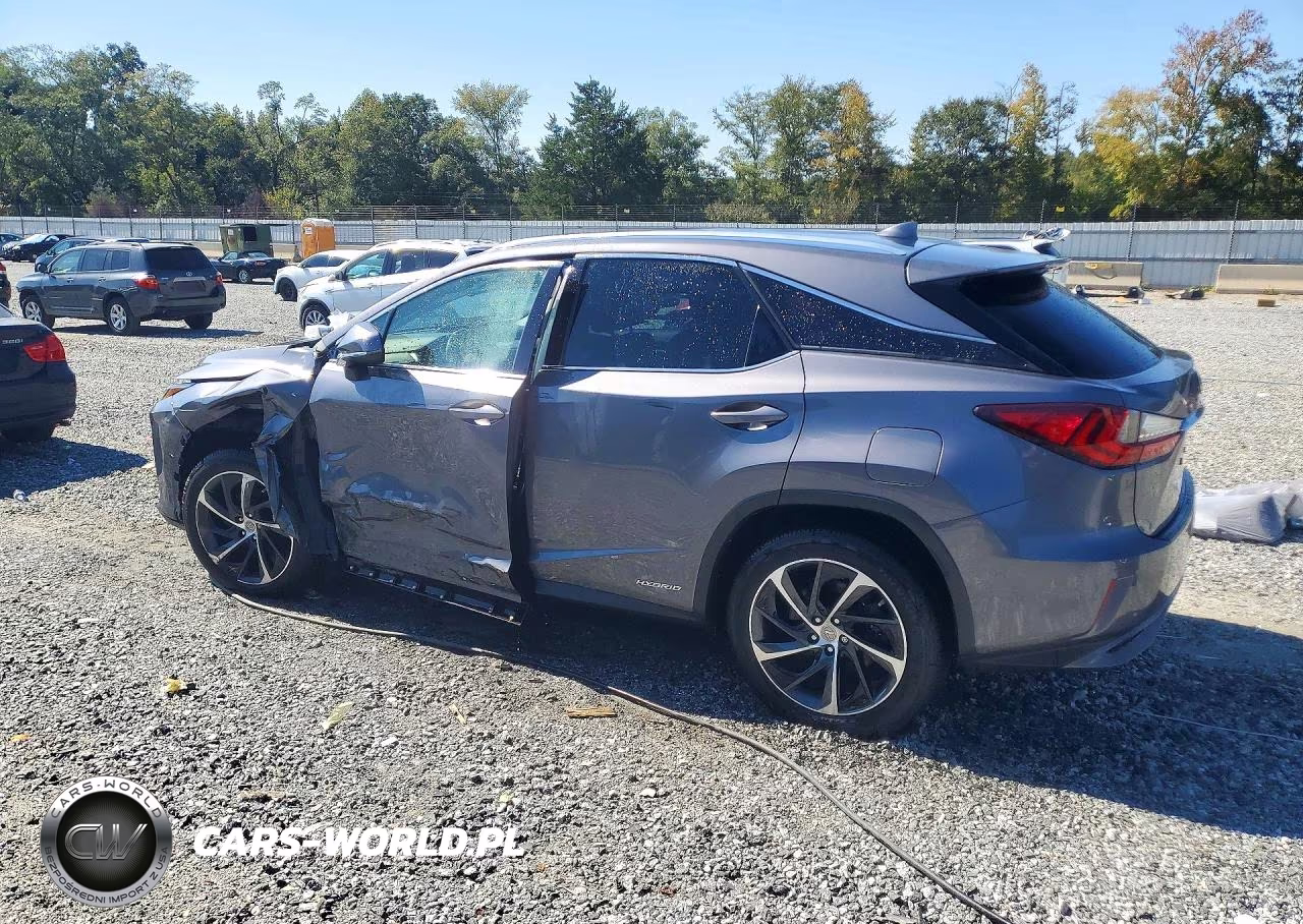 2017 Lexus Rx 450H Base VIN:2T2BGMCA4HC016098 - 2