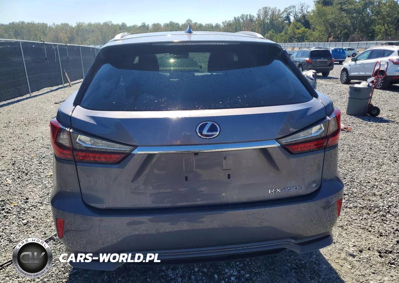 2017 Lexus Rx 450H Base VIN:2T2BGMCA4HC016098 - 6