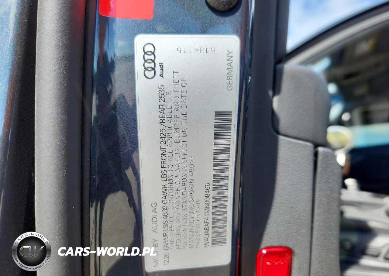 2021 Audi A4 Premium 40 VIN:WAUABAF41MN008466 - 12