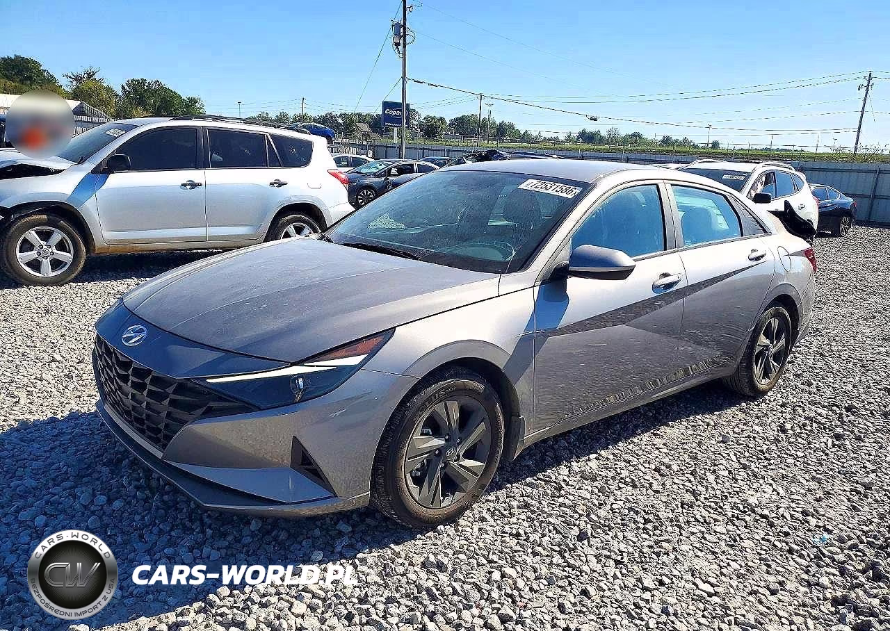 2023 Hyundai Elantra Blue