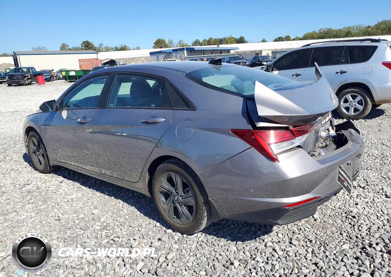 2023 Hyundai Elantra Blue VIN:KMHLM4AJ5PU055512 - 2