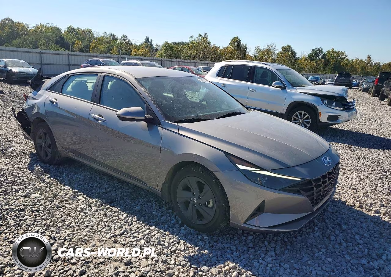 2023 Hyundai Elantra Blue VIN:KMHLM4AJ5PU055512 - 4