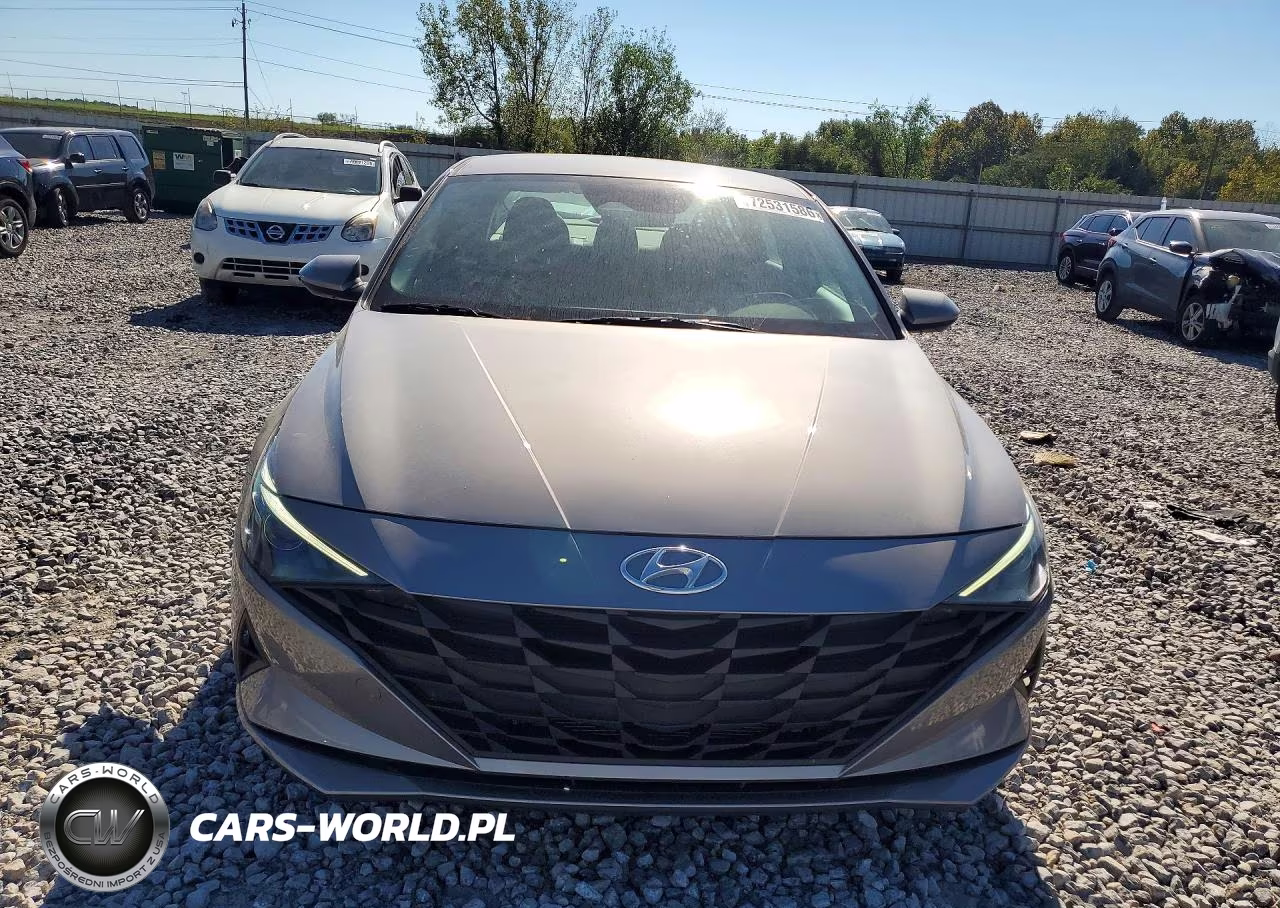 2023 Hyundai Elantra Blue VIN:KMHLM4AJ5PU055512 - 5