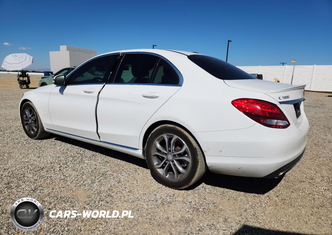 2016 Mercedes-Benz C 300 VIN:55SWF4JB9GU134449 - 2
