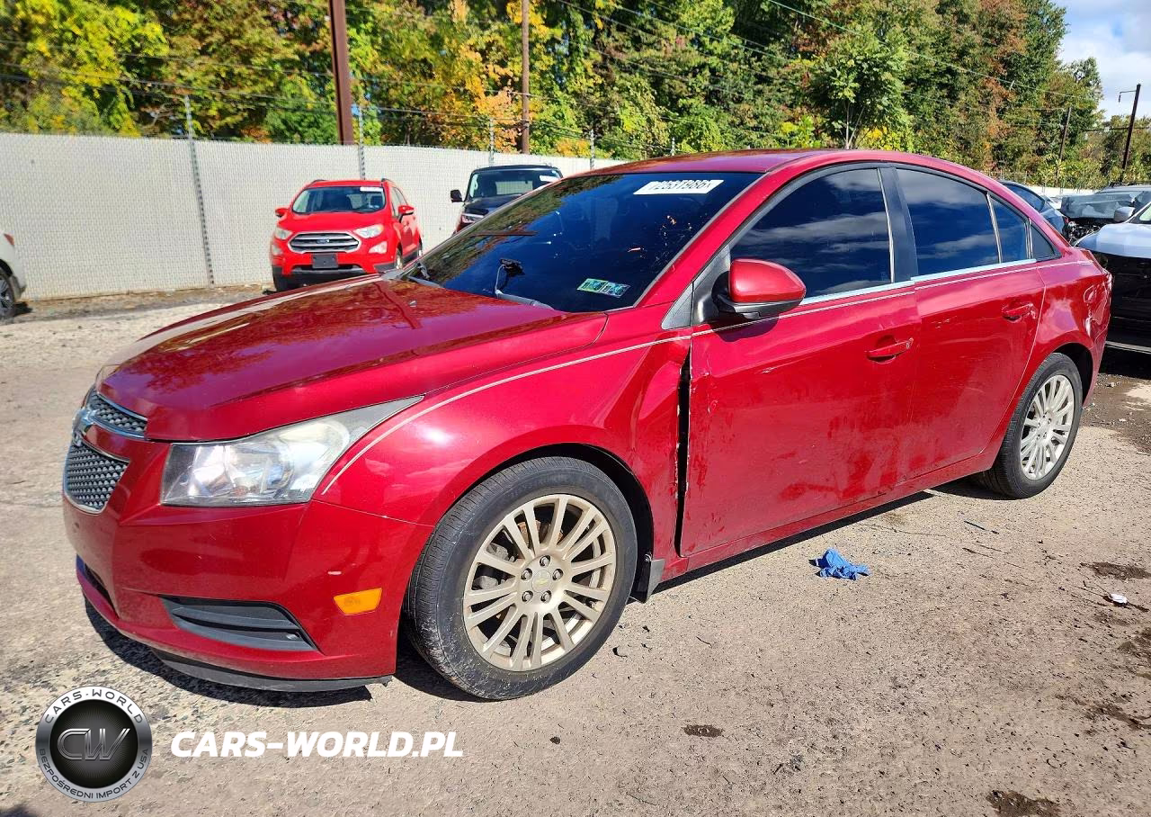 2014 Chevrolet Cruze Eco VIN:1G1PH5SB3E7414612 - 1