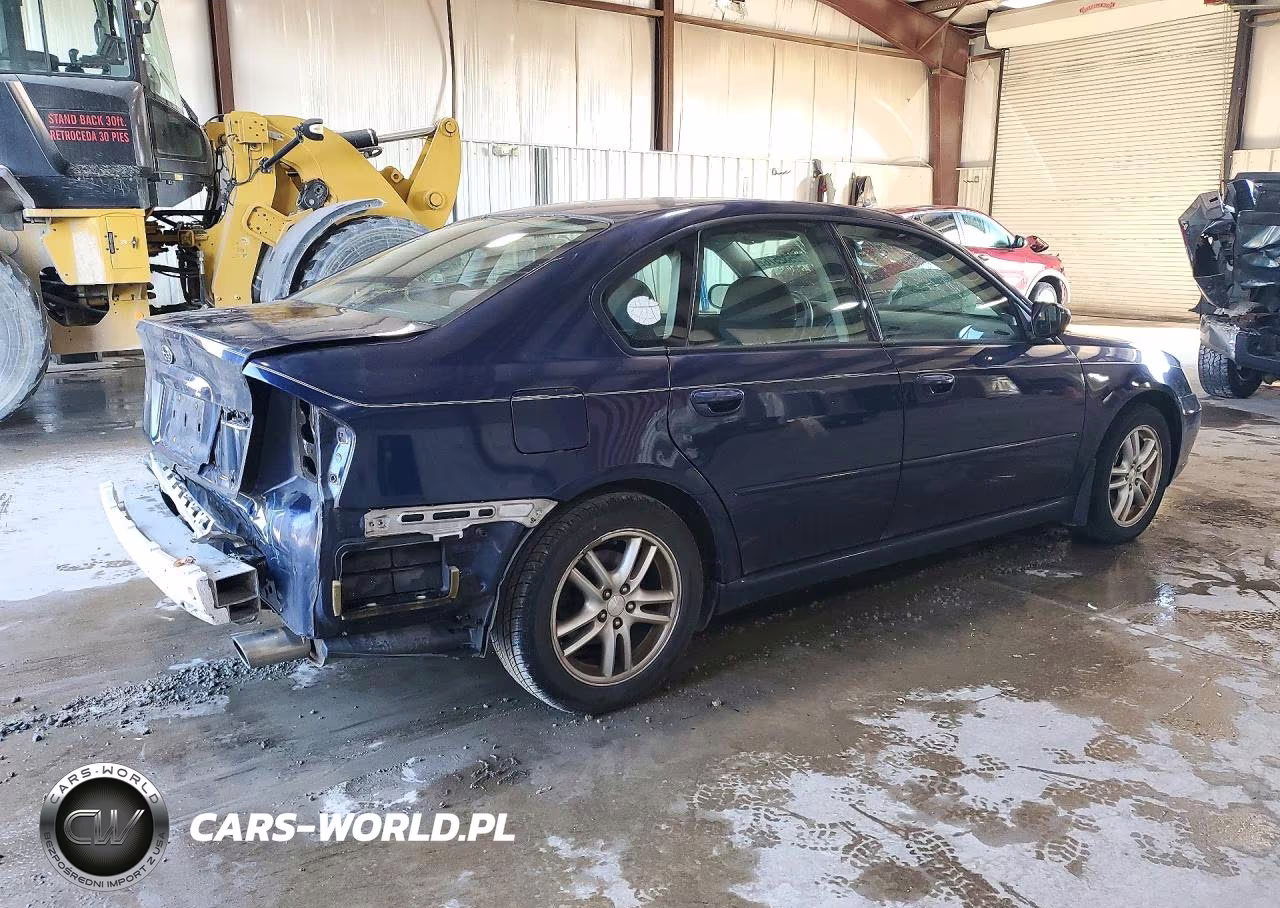 2005 Subaru Legacy 2.5I VIN:4S3BL616657230033 - 3