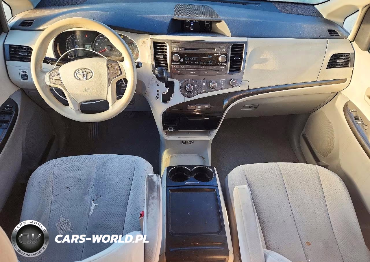 2011 Toyota Sienna Le VIN:5TDKK3DC1BS062452 - 8