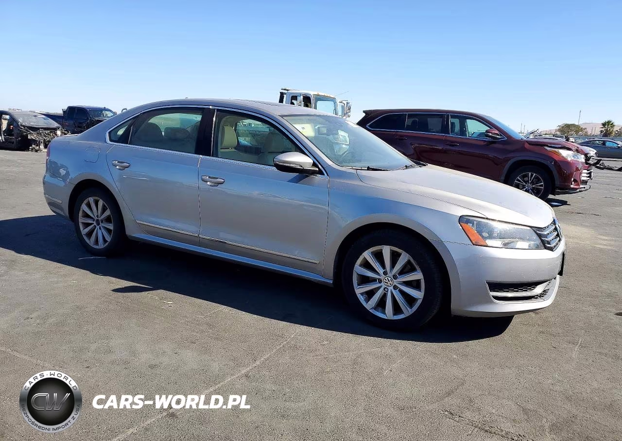 2012 Volkswagen Passat Sel VIN:1VWCP7A30CC065506 - 4