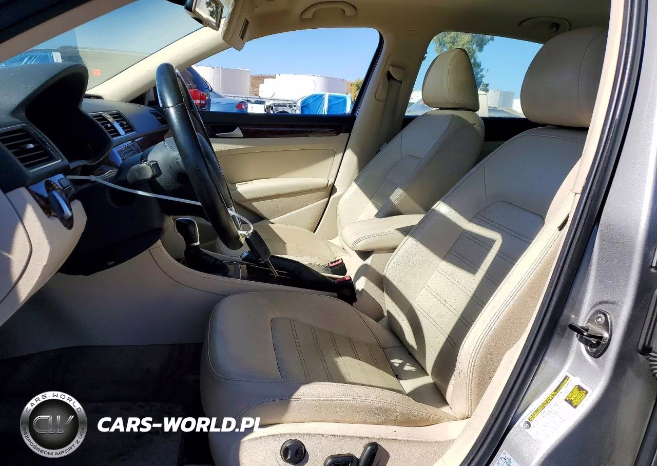 2012 Volkswagen Passat Sel VIN:1VWCP7A30CC065506 - 7