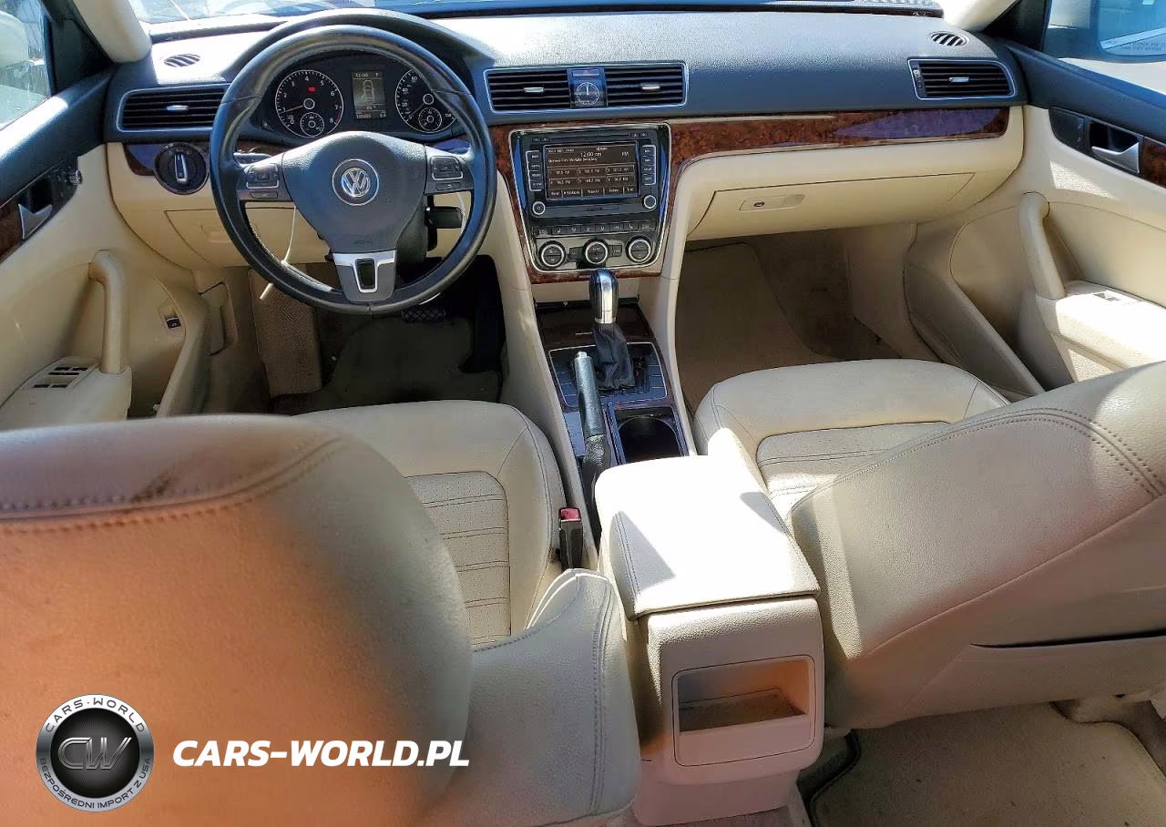 2012 Volkswagen Passat Sel VIN:1VWCP7A30CC065506 - 8