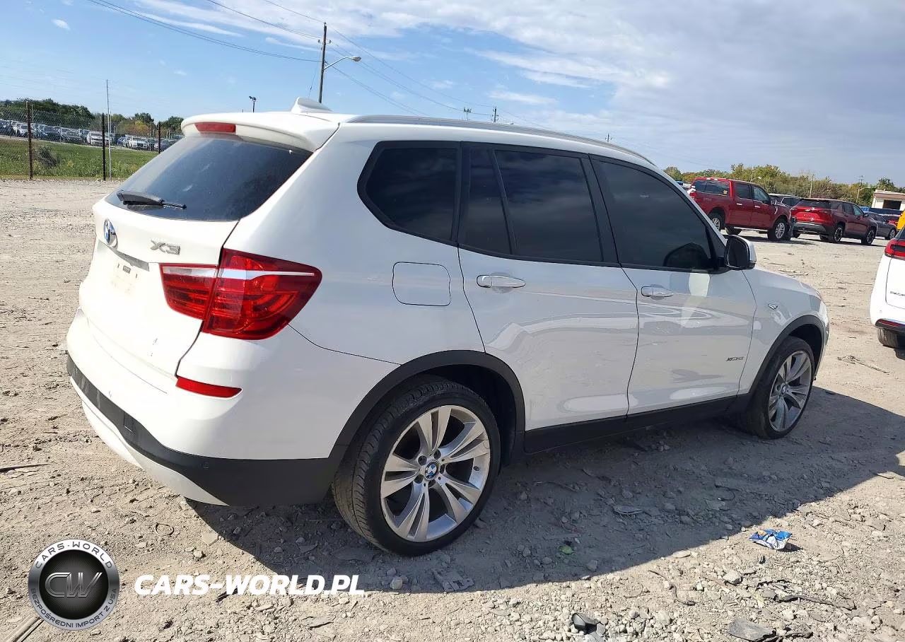 2016 BMW X3 xDrive28I VIN:5UXWX9C58G0D68889 - 3