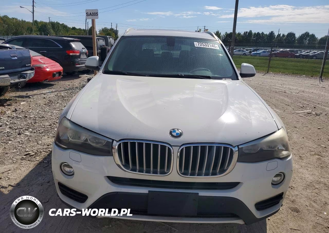 2016 BMW X3 xDrive28I VIN:5UXWX9C58G0D68889 - 5