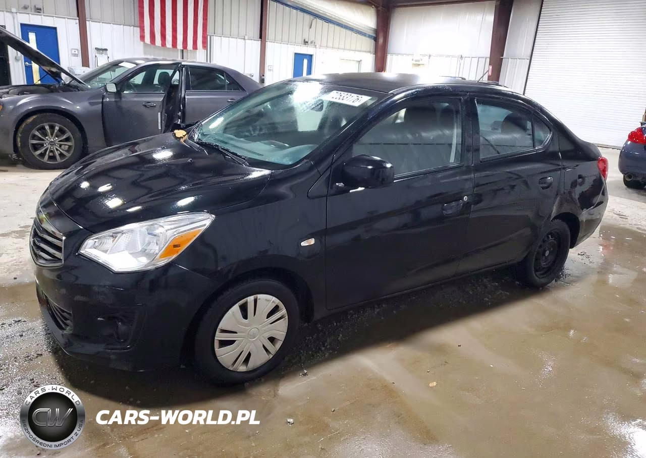 2017 Mitsubishi Mirage G4 Es VIN:ML32F3FJ6HHF11384 - 1