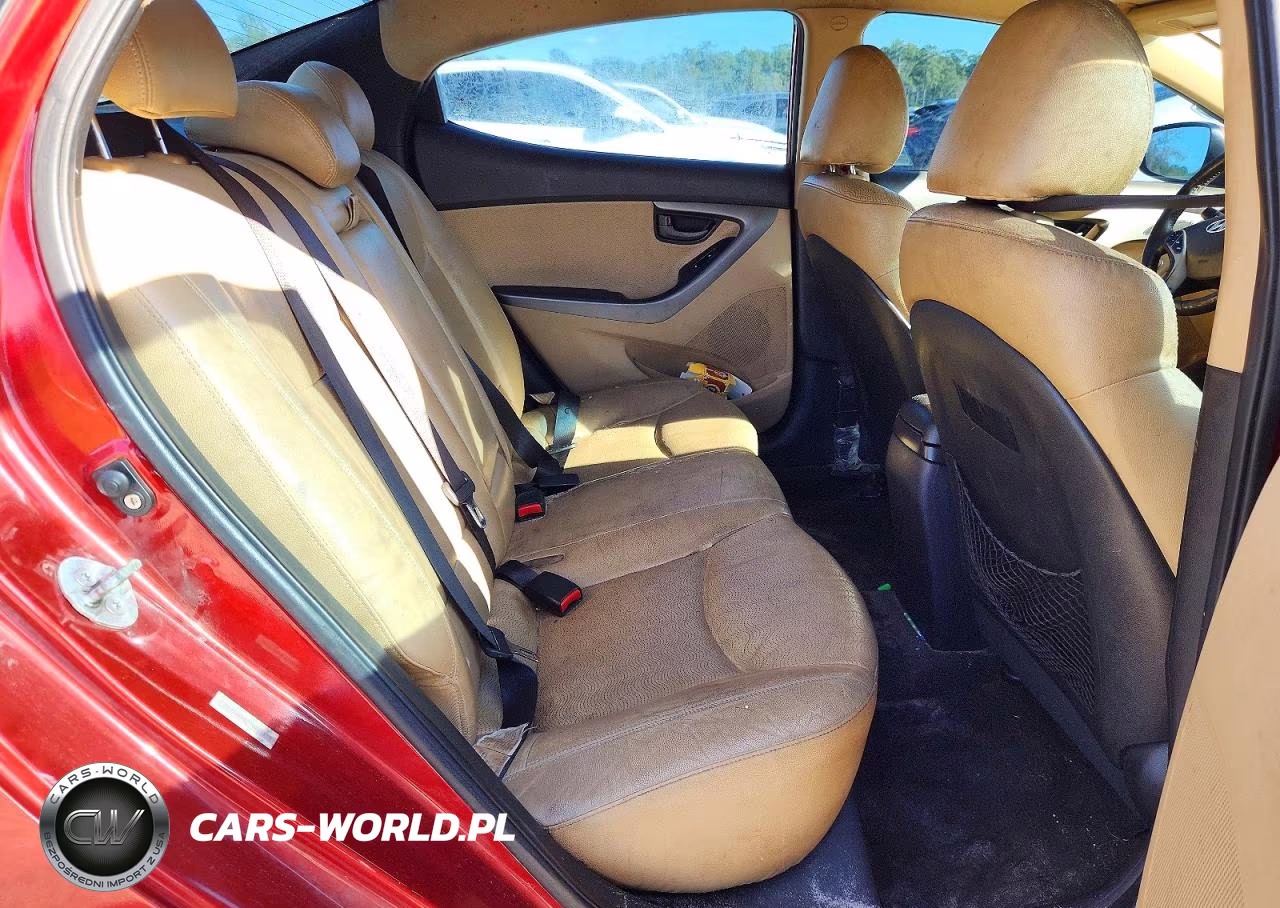 2012 Hyundai Elantra Limited VIN:KMHDH4AE2CU240610 - 10
