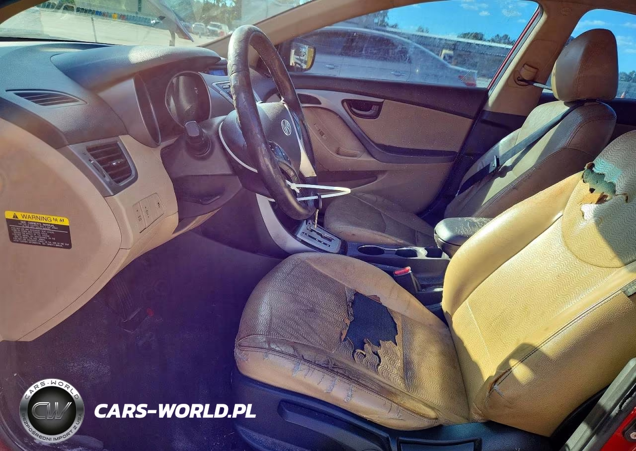 2012 Hyundai Elantra Limited VIN:KMHDH4AE2CU240610 - 7