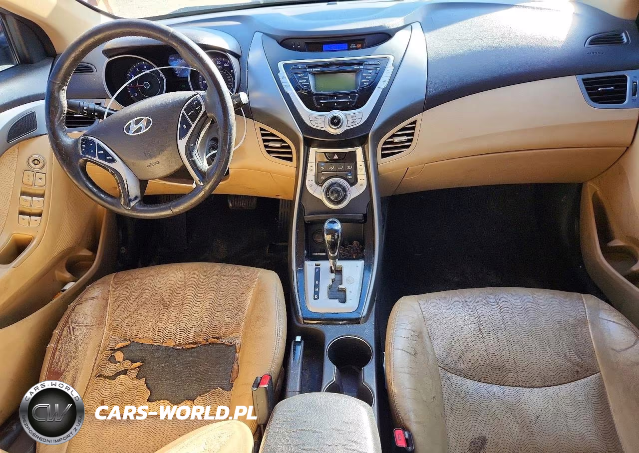 2012 Hyundai Elantra Limited VIN:KMHDH4AE2CU240610 - 8
