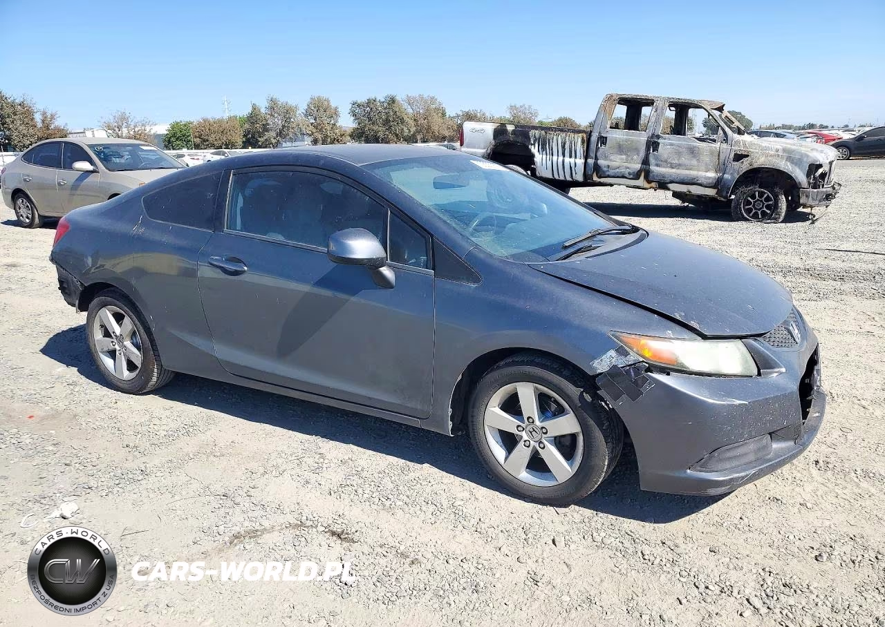 2012 Honda Civic Lx VIN:2HGFG3B53CH539214 - 4