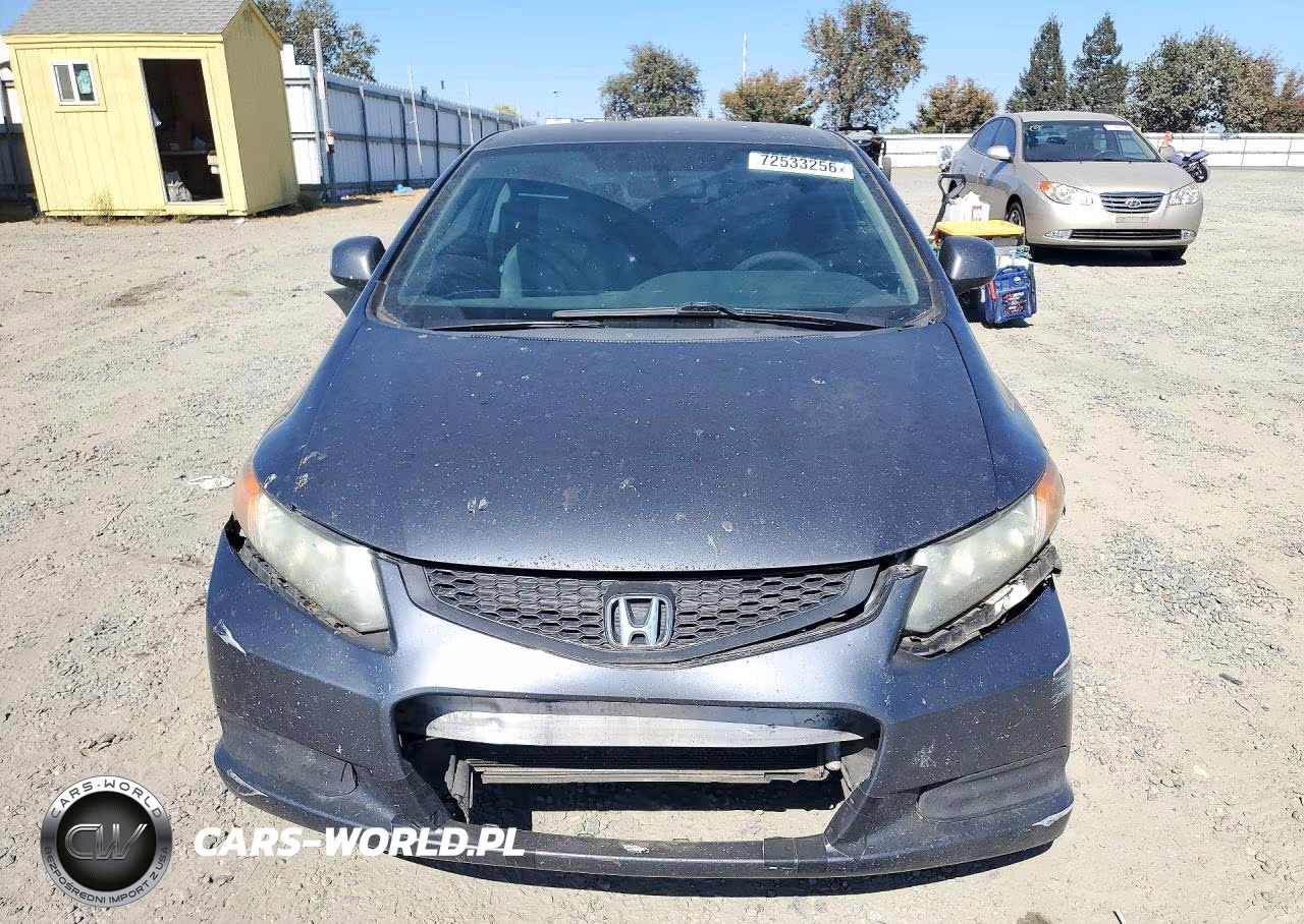 2012 Honda Civic Lx VIN:2HGFG3B53CH539214 - 5