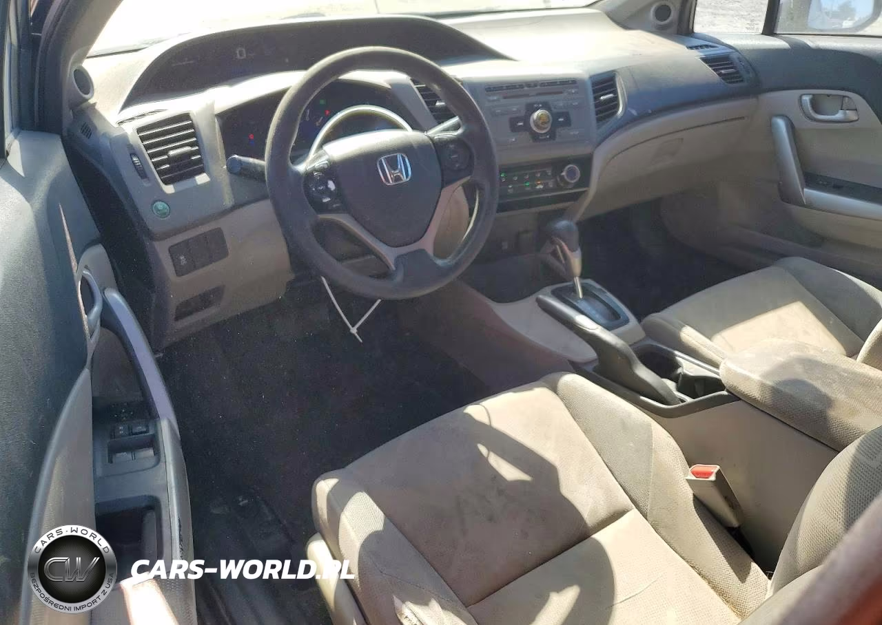 2012 Honda Civic Lx VIN:2HGFG3B53CH539214 - 8