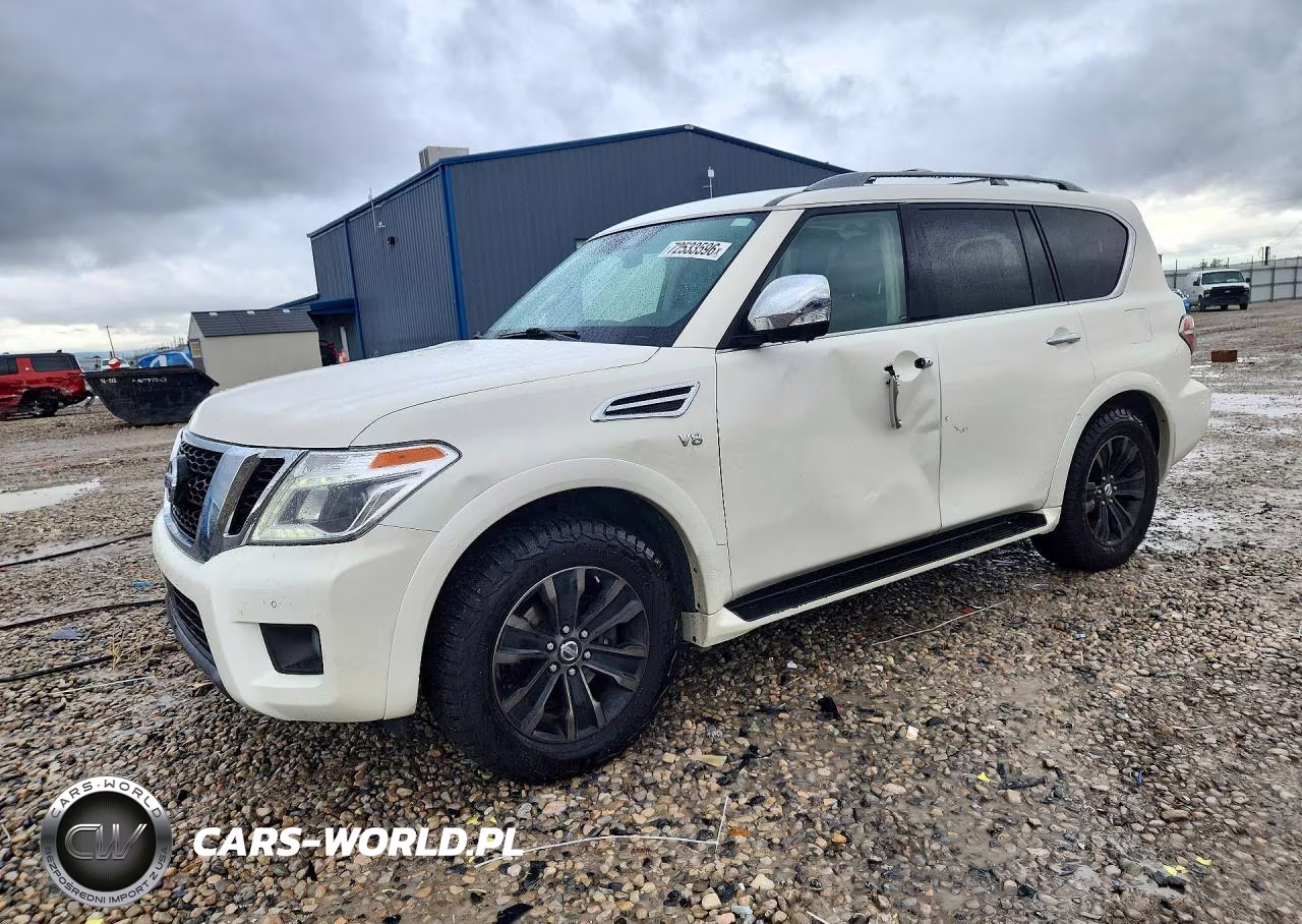 2019 Nissan Armada Platinum VIN:JN8AY2NE9K9759584 - 1