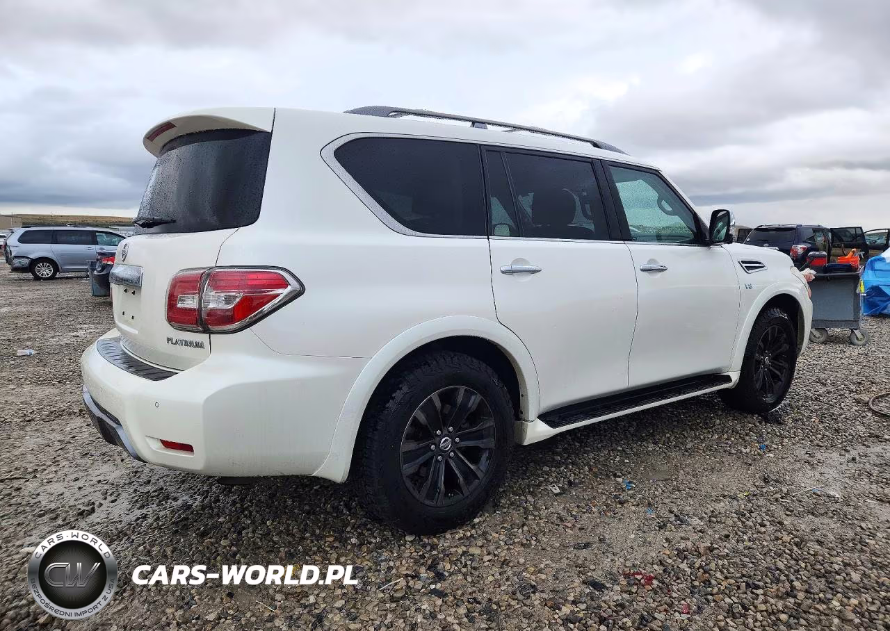 2019 Nissan Armada Platinum VIN:JN8AY2NE9K9759584 - 3
