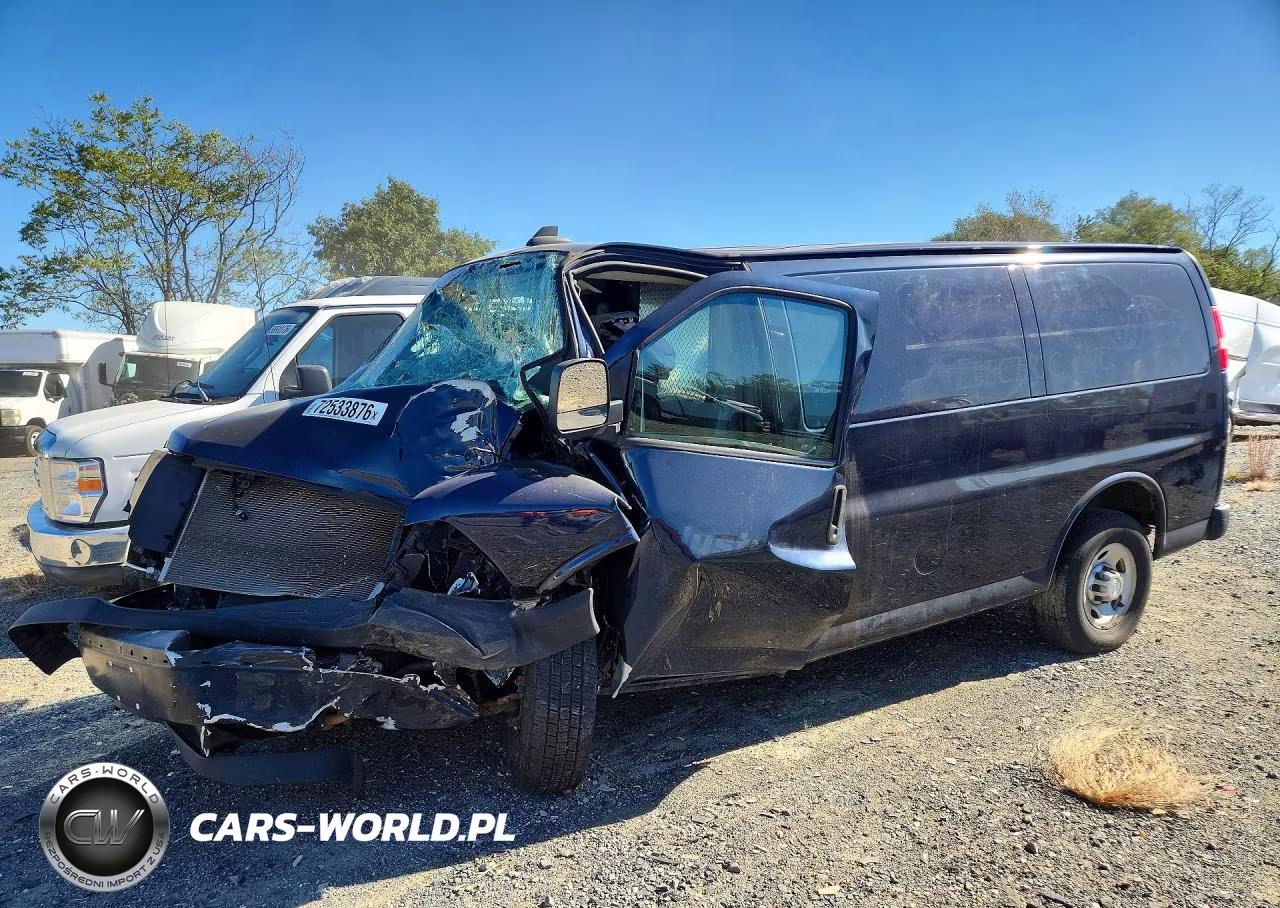 2019 Chevrolet Express G2500 VIN:1GCWGAFP7K1235492 - 1