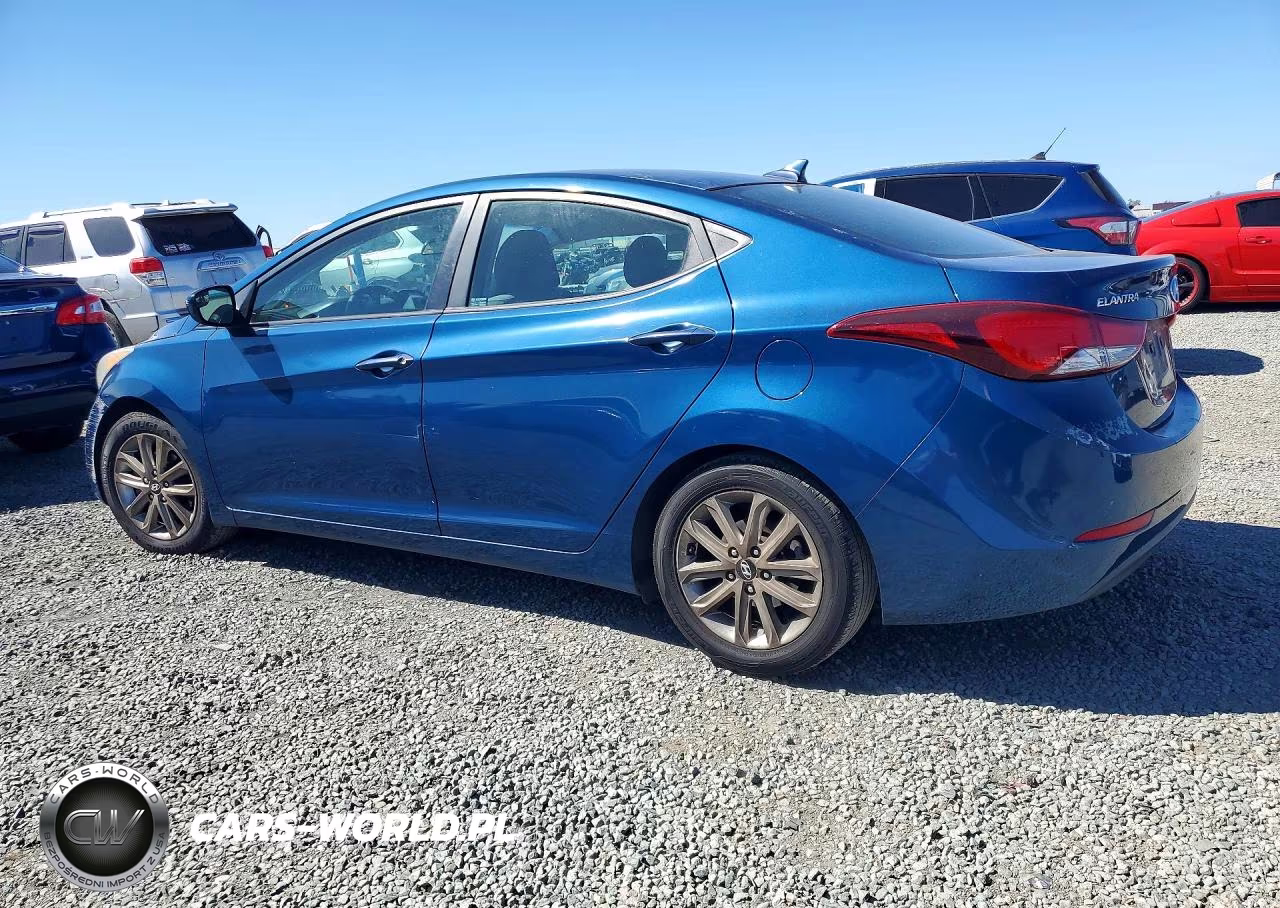 2015 Hyundai Elantra Se VIN:KMHDH4AE0FU392373 - 2