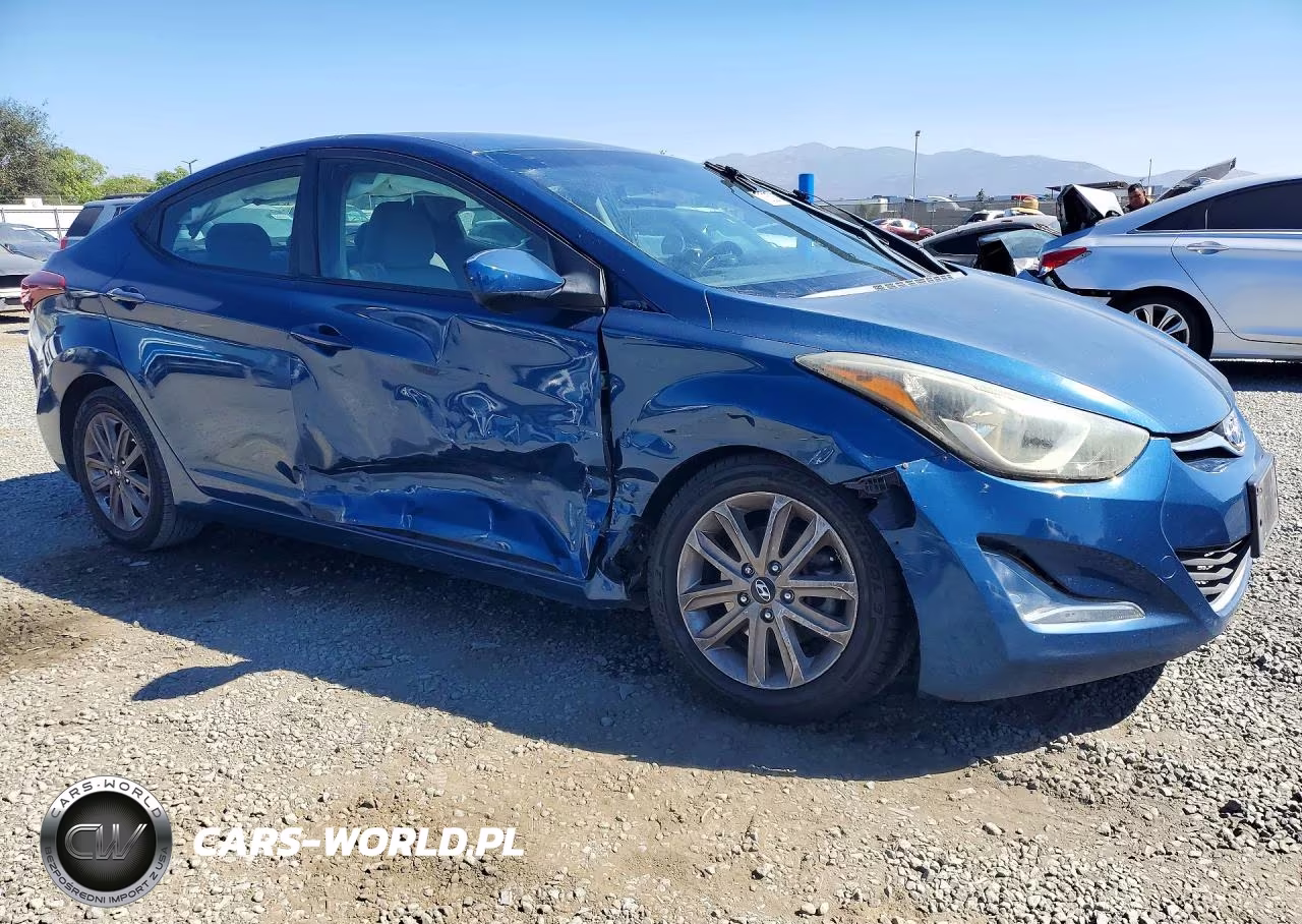 2015 Hyundai Elantra Se VIN:KMHDH4AE0FU392373 - 4