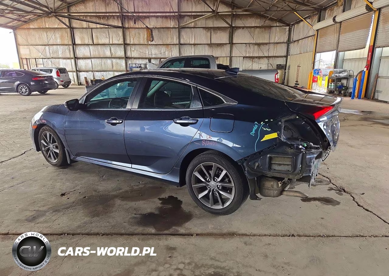 2019 Honda Civic Ex VIN:19XFC1F39KE020377 - 2