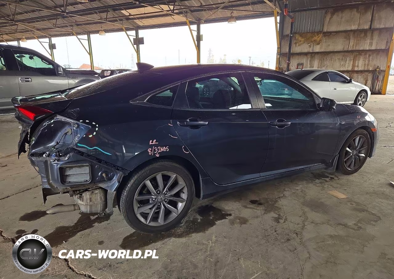 2019 Honda Civic Ex VIN:19XFC1F39KE020377 - 3