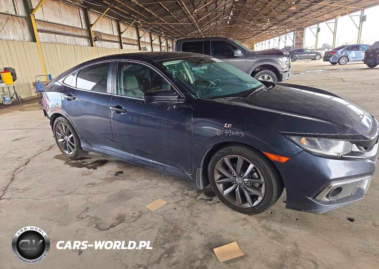2019 Honda Civic Ex VIN:19XFC1F39KE020377 - 4