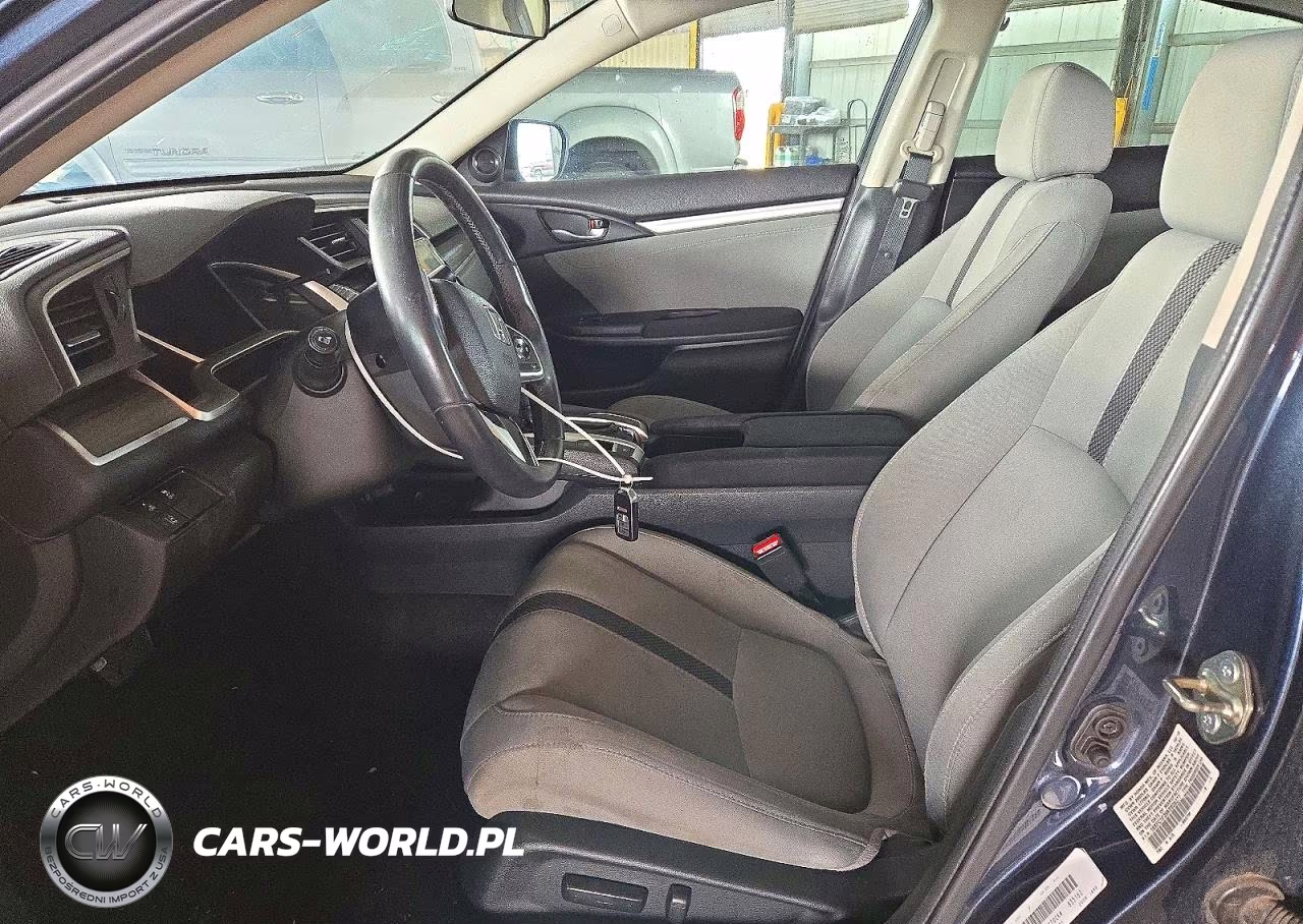 2019 Honda Civic Ex VIN:19XFC1F39KE020377 - 7