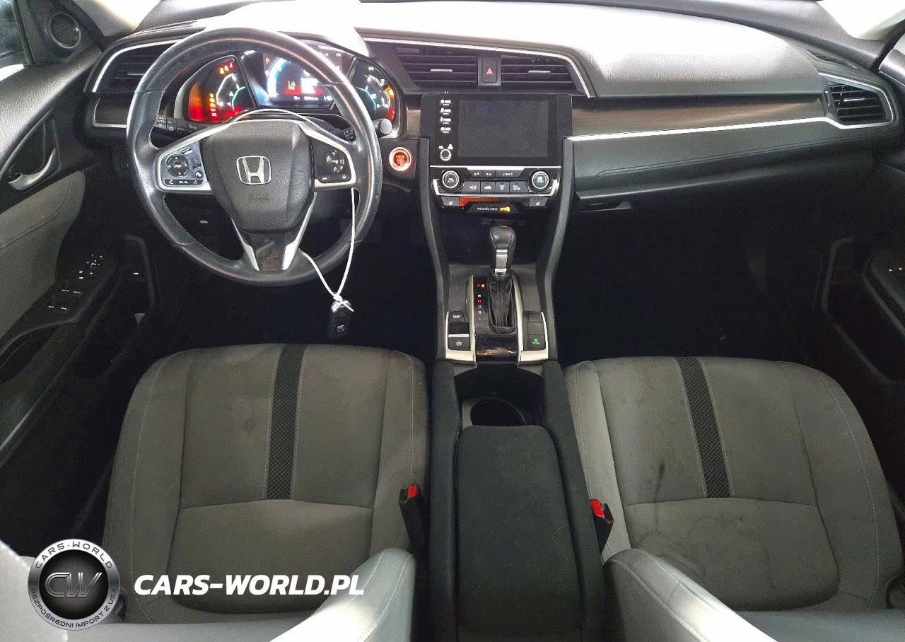2019 Honda Civic Ex VIN:19XFC1F39KE020377 - 8