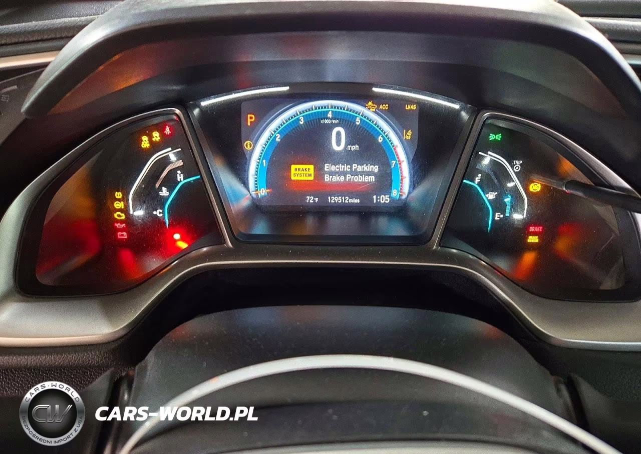 2019 Honda Civic Ex VIN:19XFC1F39KE020377 - 9