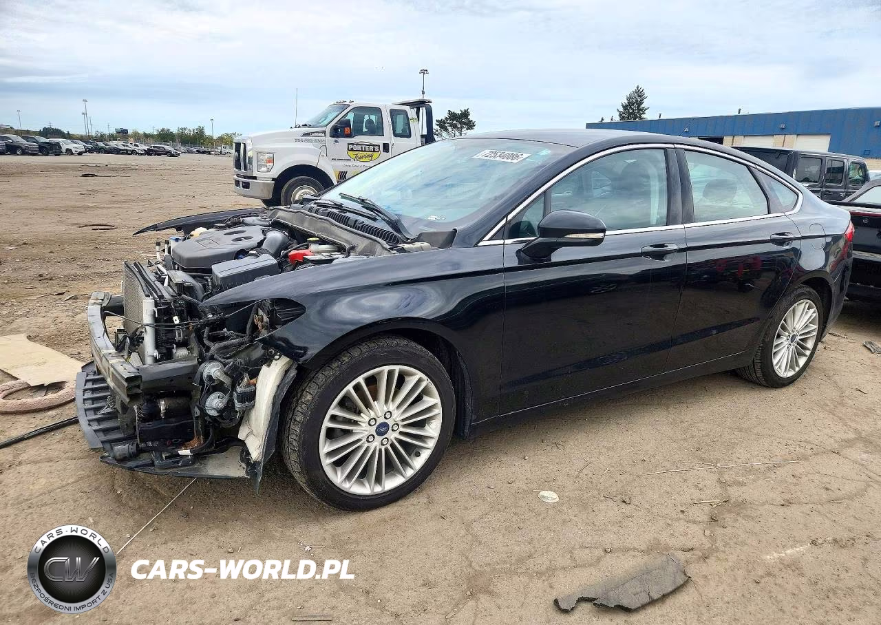 2016 Ford Fusion Se VIN:3FA6P0T96GR392711 - 1