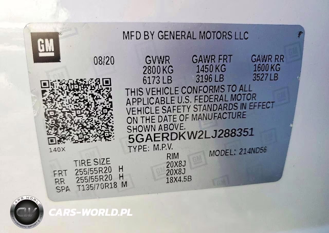 2020 Buick Enclave Avenir VIN:5GAERDKW2LJ288351 - 13