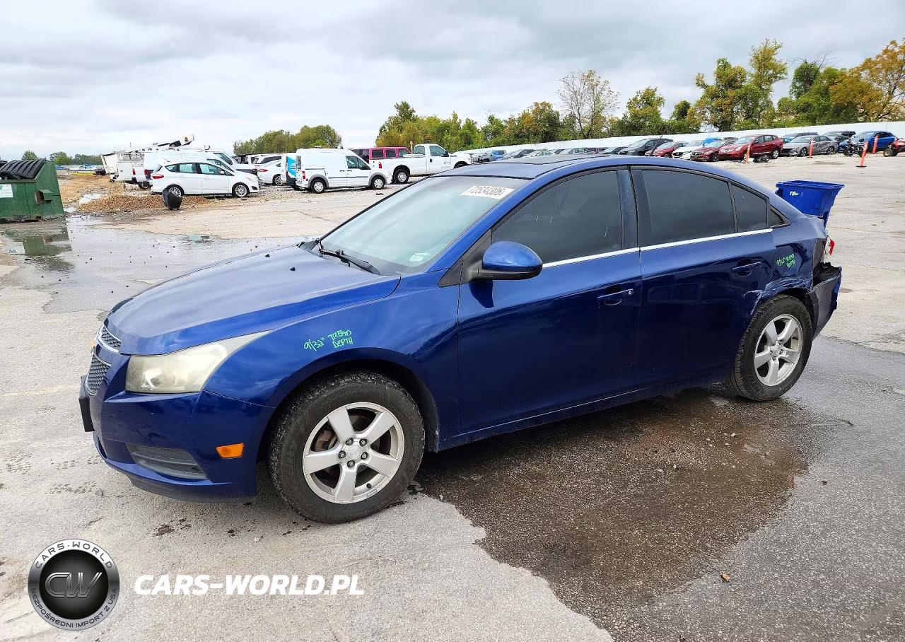2012 Chevrolet Cruze Lt VIN:1G1PF5SC7C7247683 - 1