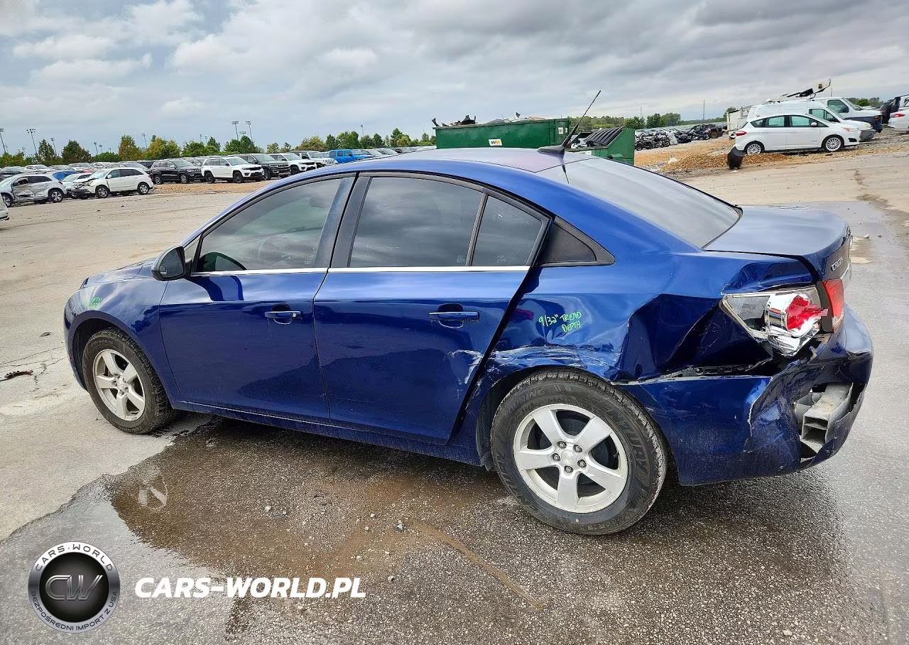 2012 Chevrolet Cruze Lt VIN:1G1PF5SC7C7247683 - 2