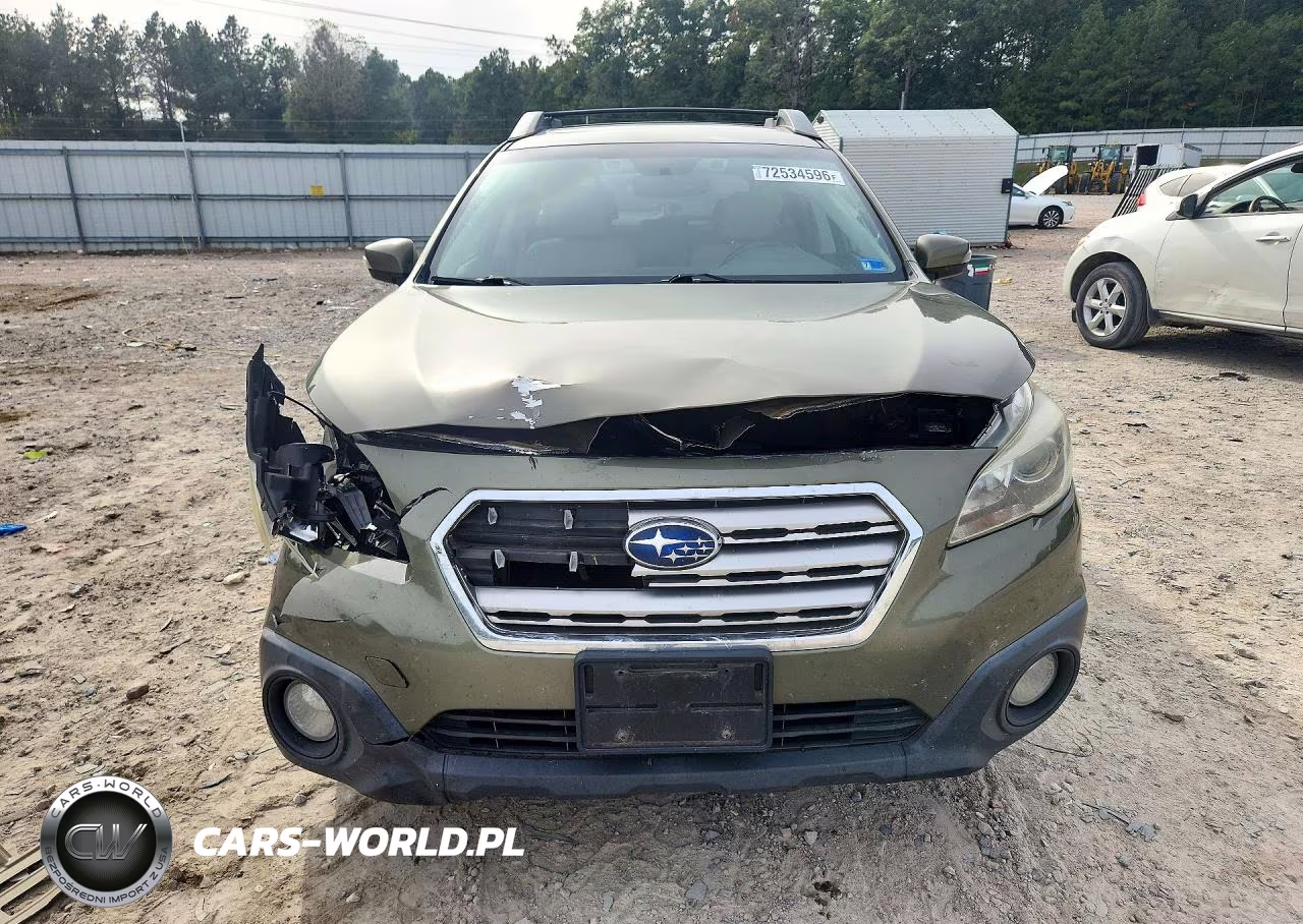 2015 Subaru Outback 2.5I Premium VIN:4S4BSAHC0F3303449 - 5