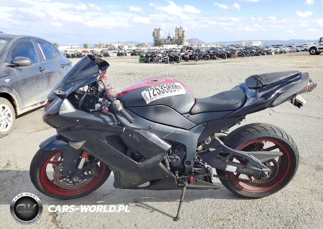 2008 Kawasaki Zx600 P VIN:JKAZX4P118A043206 - 3