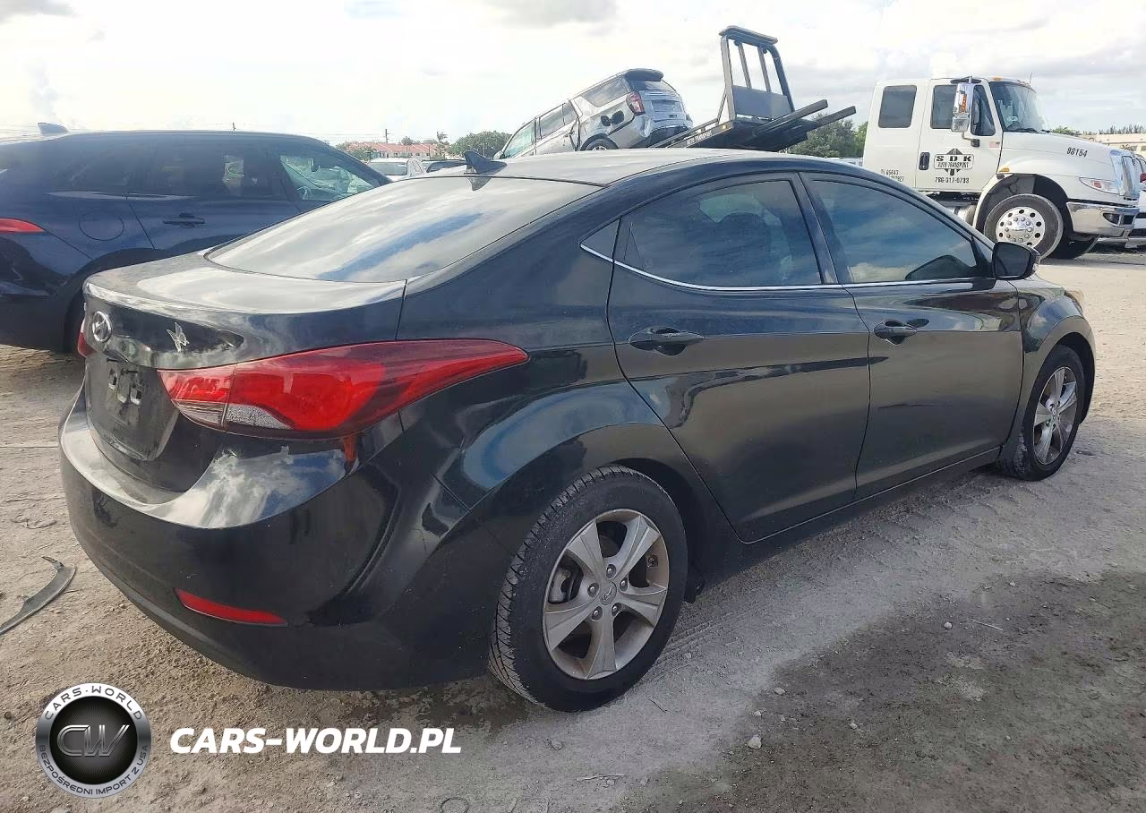 2016 Hyundai Elantra Value Edition VIN:5NPDH4AE0GH677574 - 3