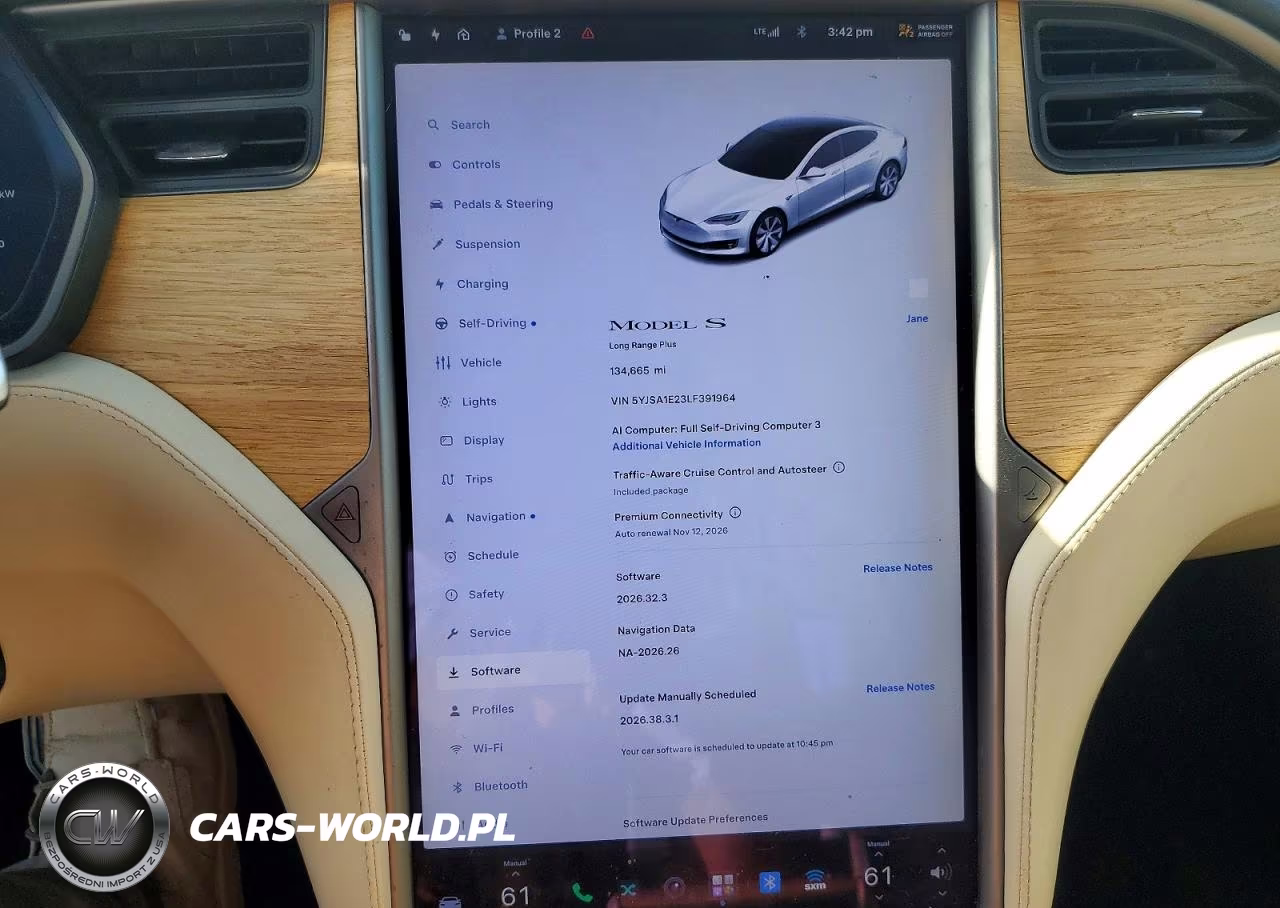 2020 Tesla Model S VIN:5YJSA1E23LF391964 - 9