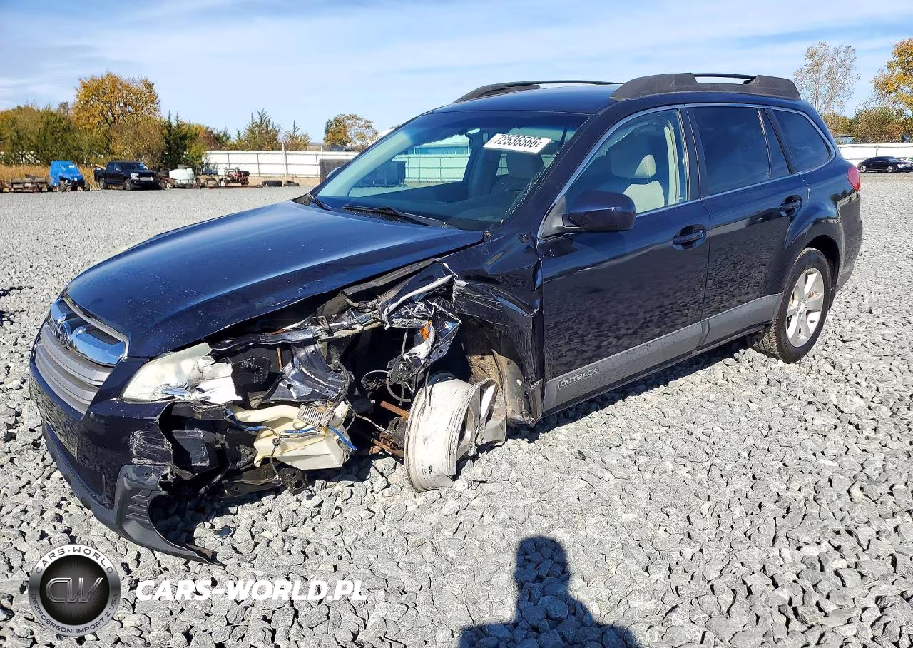 2013 Subaru Outback 2.5I Premium VIN:4S4BRCCC6D3273076 - 1