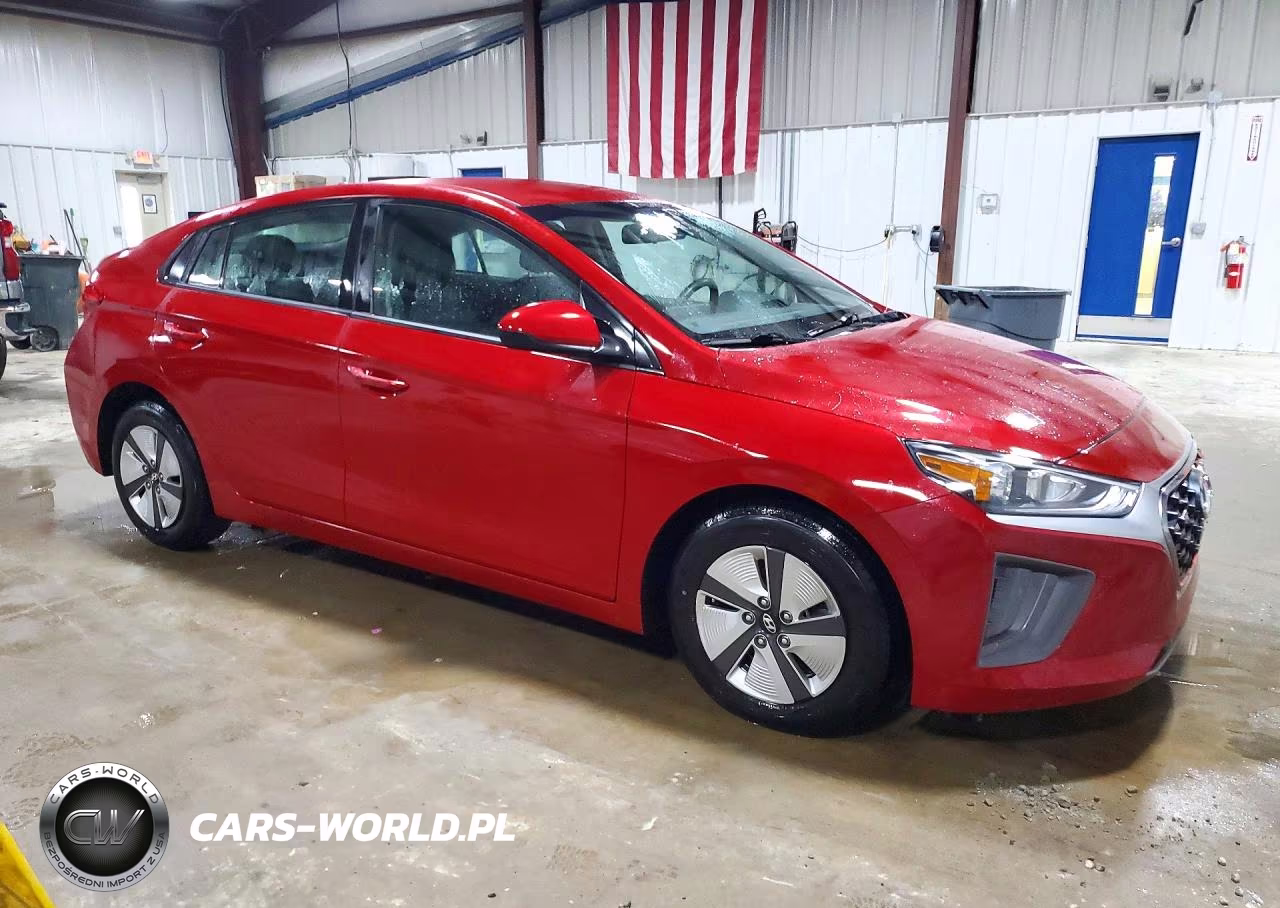 2021 Hyundai Ioniq Blue VIN:KMHC65LC8MU261613 - 4