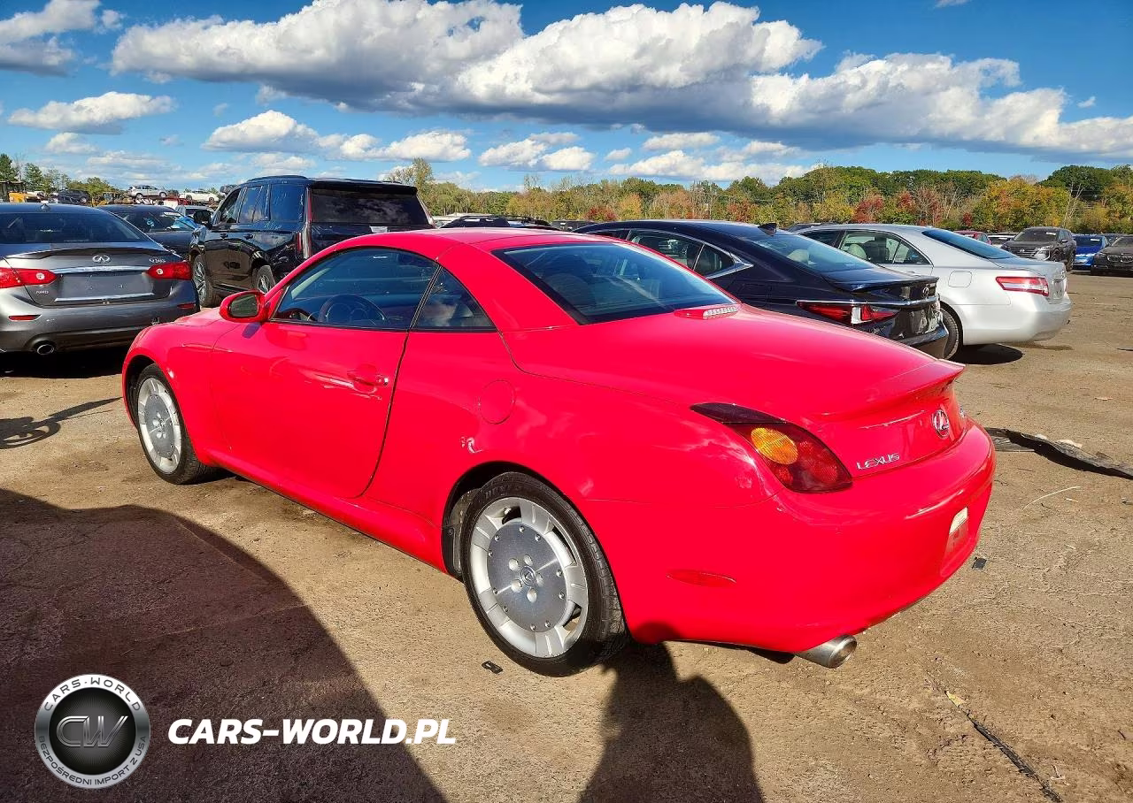 2002 Lexus Sc 430 VIN:JTHFN48Y720016713 - 2