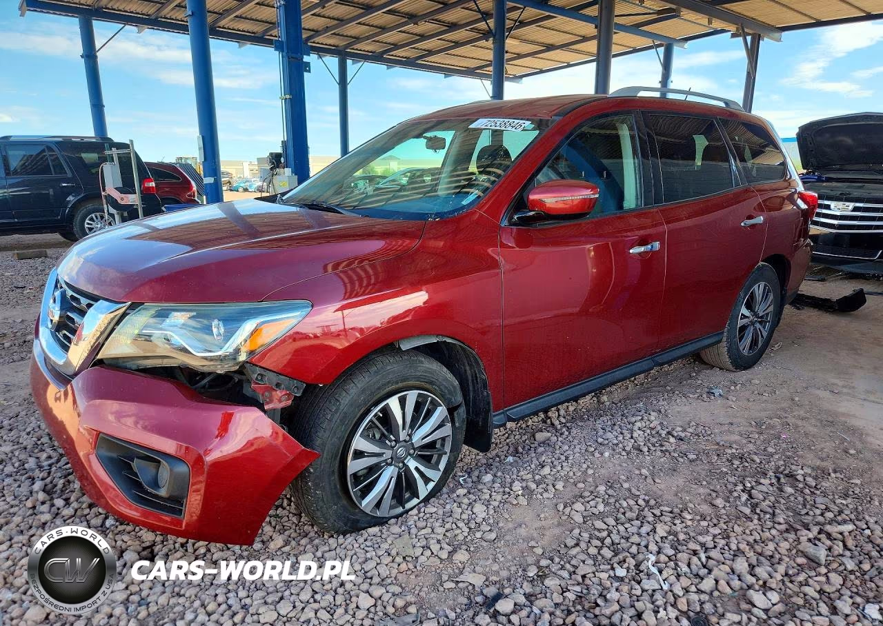 2017 Nissan Pathfinder S VIN:5N1DR2MN6HC905048 - 1